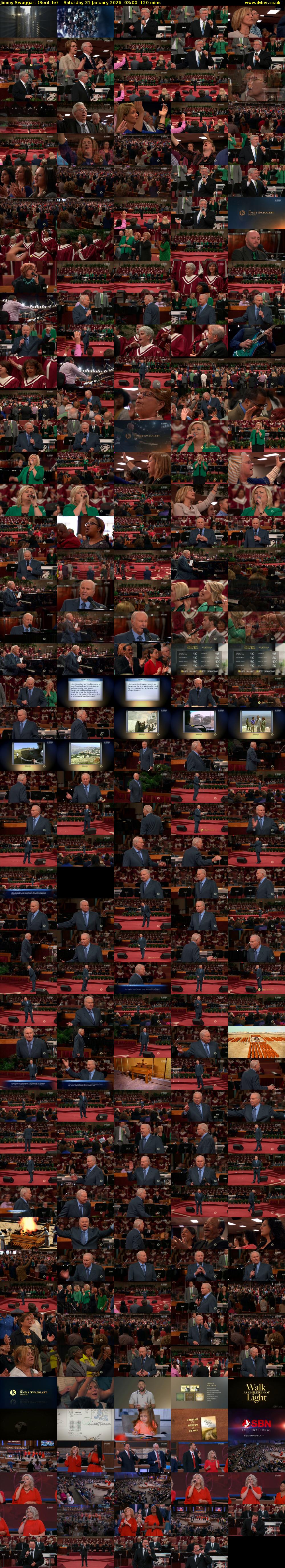 Jimmy Swaggart (SonLife) Saturday 31 January 2026 03:00 - 05:00