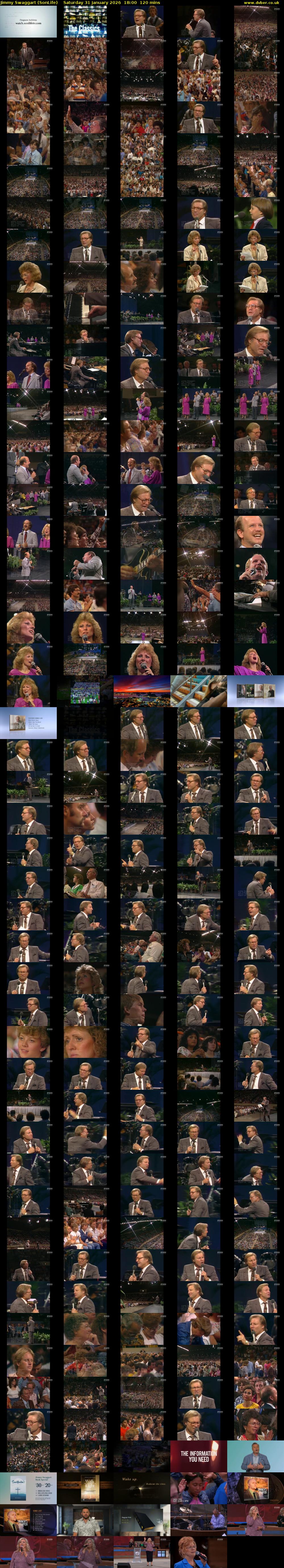 Jimmy Swaggart (SonLife) Saturday 31 January 2026 18:00 - 20:00