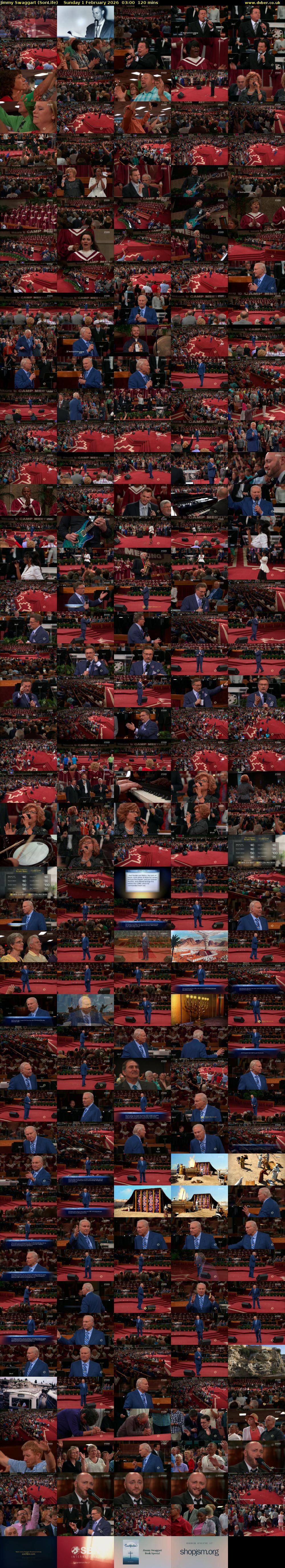 Jimmy Swaggart (SonLife) Sunday 1 February 2026 03:00 - 05:00