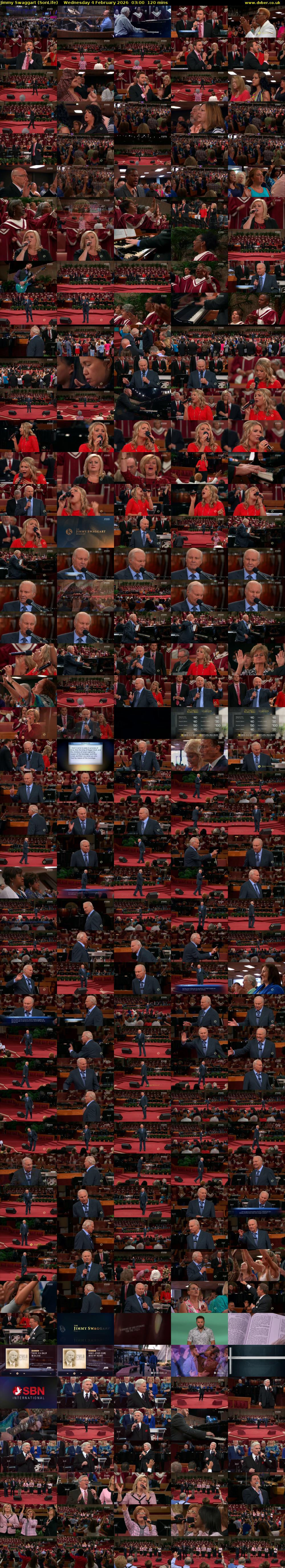 Jimmy Swaggart (SonLife) Wednesday 4 February 2026 03:00 - 05:00