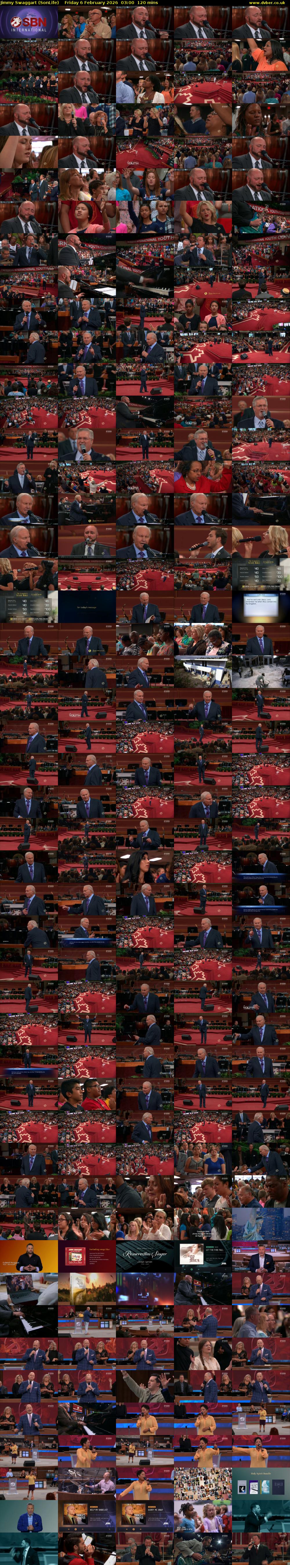 Jimmy Swaggart (SonLife) Friday 6 February 2026 03:00 - 05:00