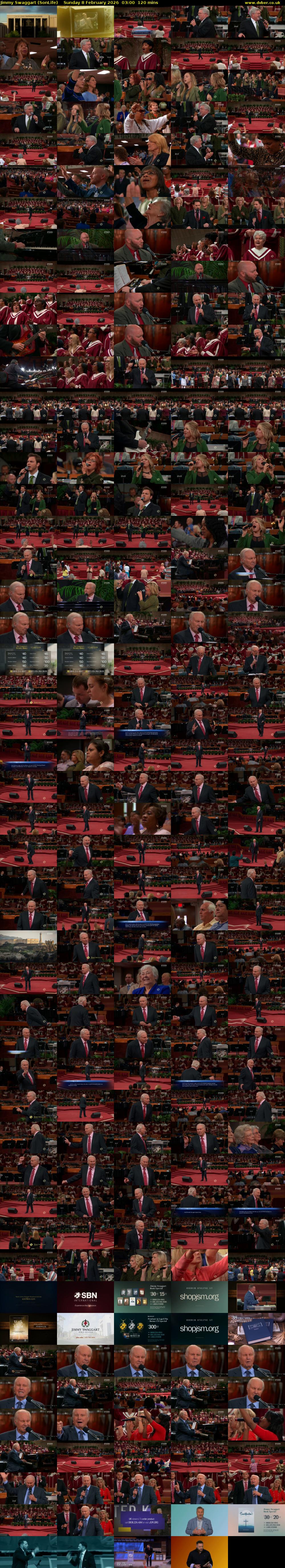 Jimmy Swaggart (SonLife) Sunday 8 February 2026 03:00 - 05:00