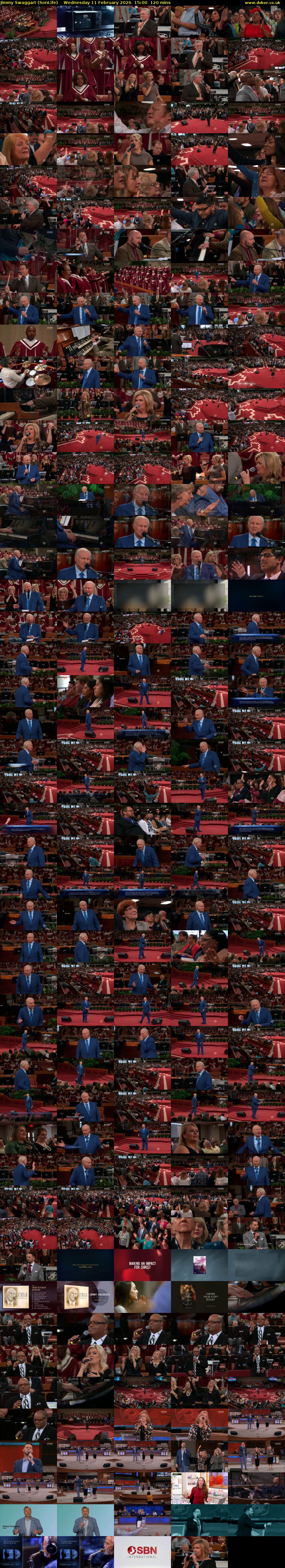 Jimmy Swaggart (SonLife) Wednesday 11 February 2026 15:00 - 17:00