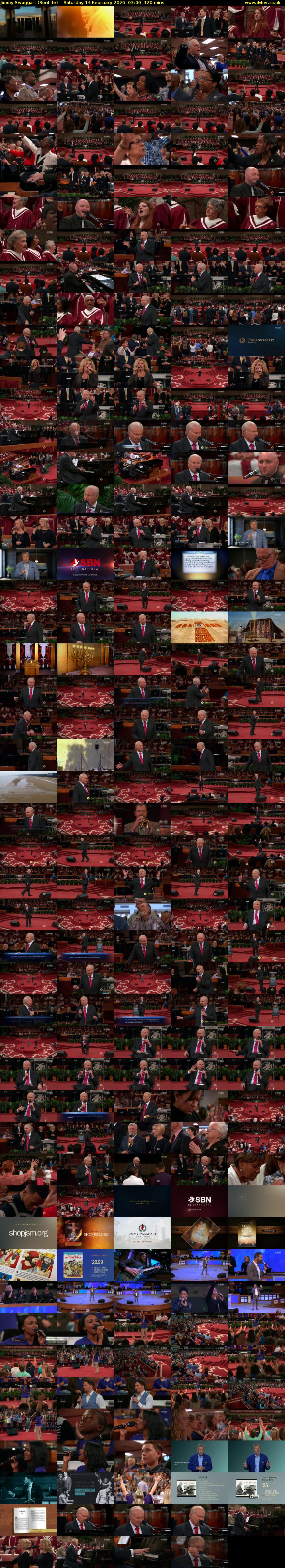 Jimmy Swaggart (SonLife) Saturday 14 February 2026 03:00 - 05:00