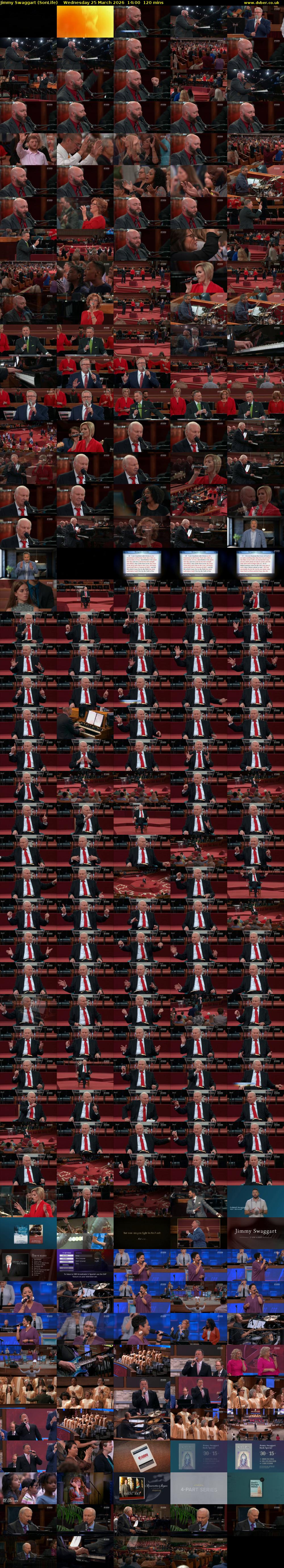 Jimmy Swaggart (SonLife) Wednesday 25 March 2026 14:00 - 16:00