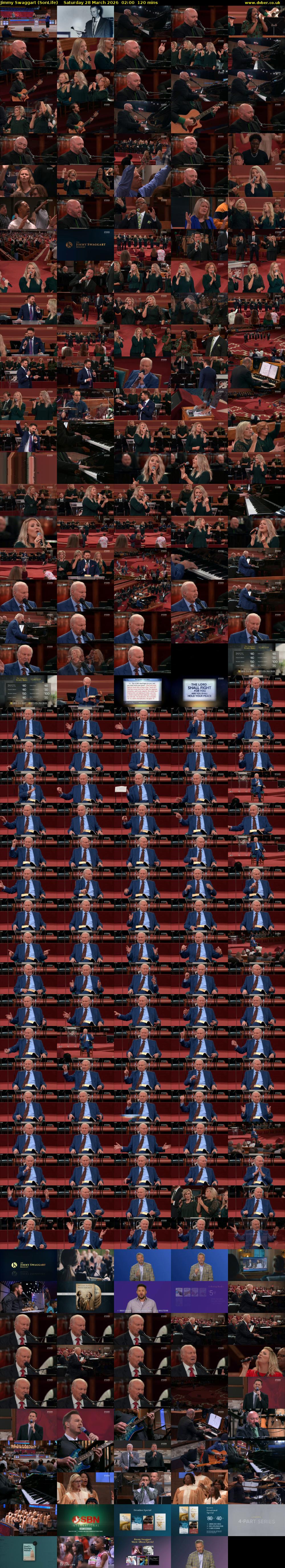 Jimmy Swaggart (SonLife) Saturday 28 March 2026 02:00 - 04:00