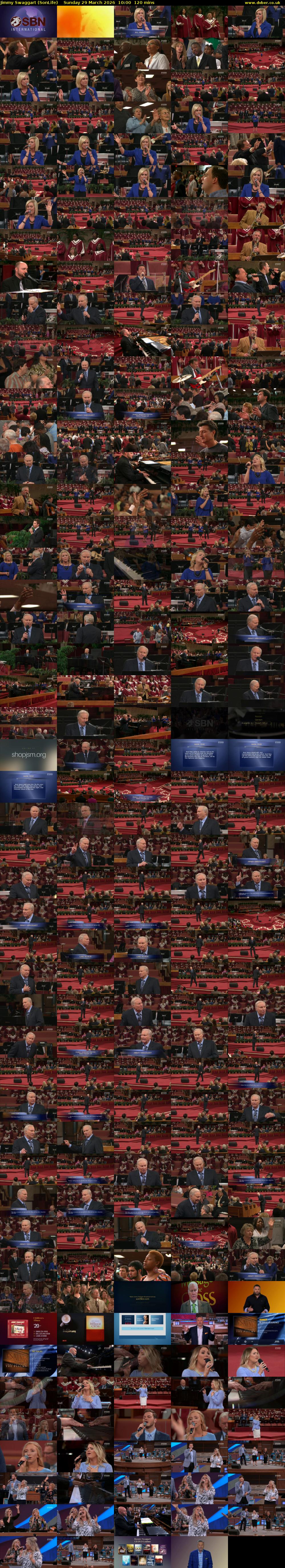 Jimmy Swaggart (SonLife) Sunday 29 March 2026 10:00 - 12:00