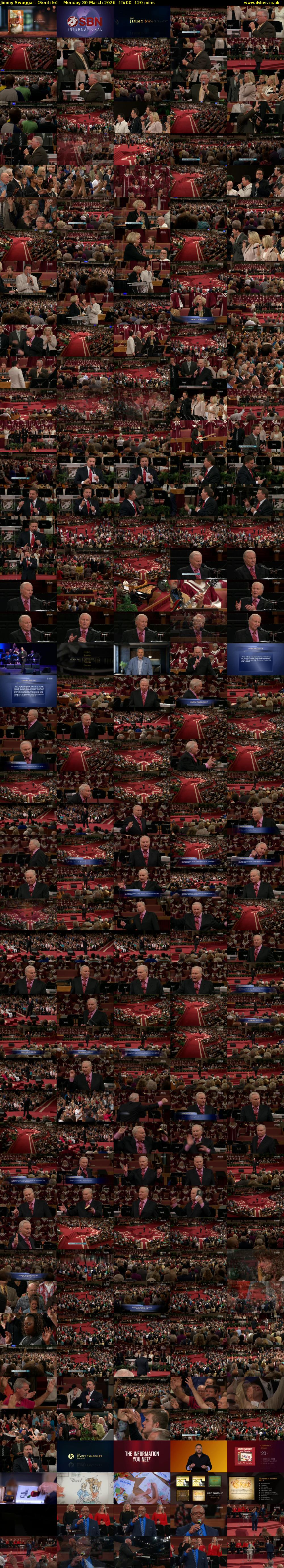 Jimmy Swaggart (SonLife) Monday 30 March 2026 15:00 - 17:00