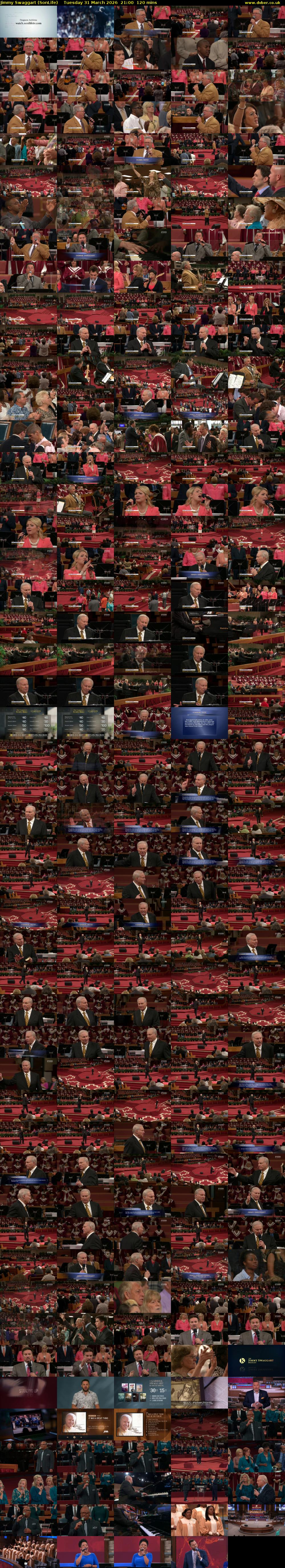 Jimmy Swaggart (SonLife) Tuesday 31 March 2026 21:00 - 23:00