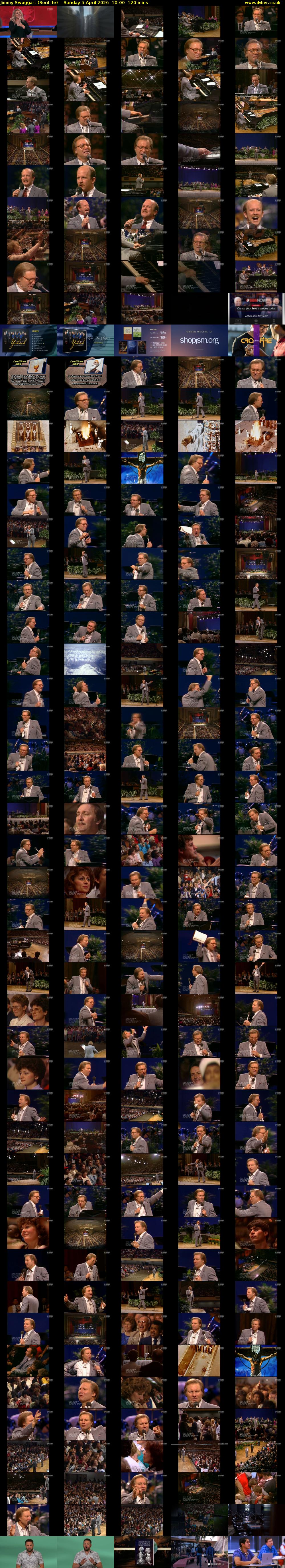 Jimmy Swaggart (SonLife) Sunday 5 April 2026 10:00 - 12:00