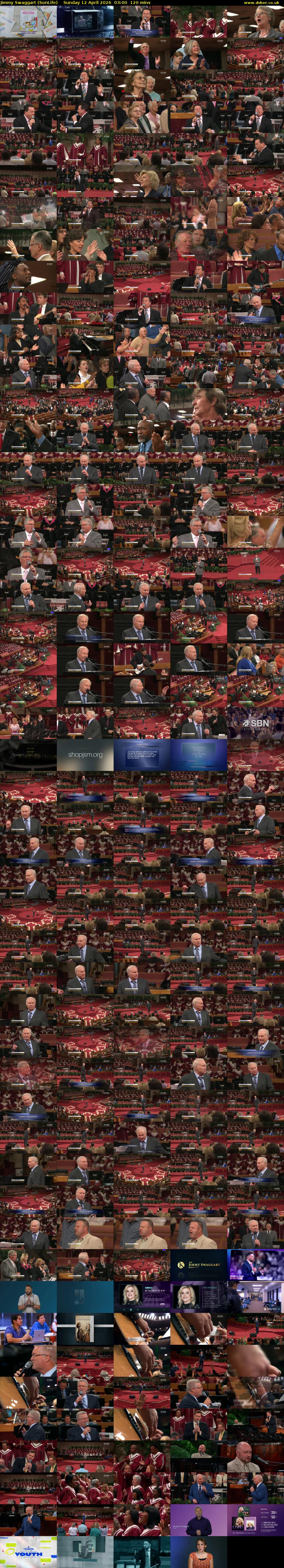 Jimmy Swaggart (SonLife) Sunday 12 April 2026 03:00 - 05:00