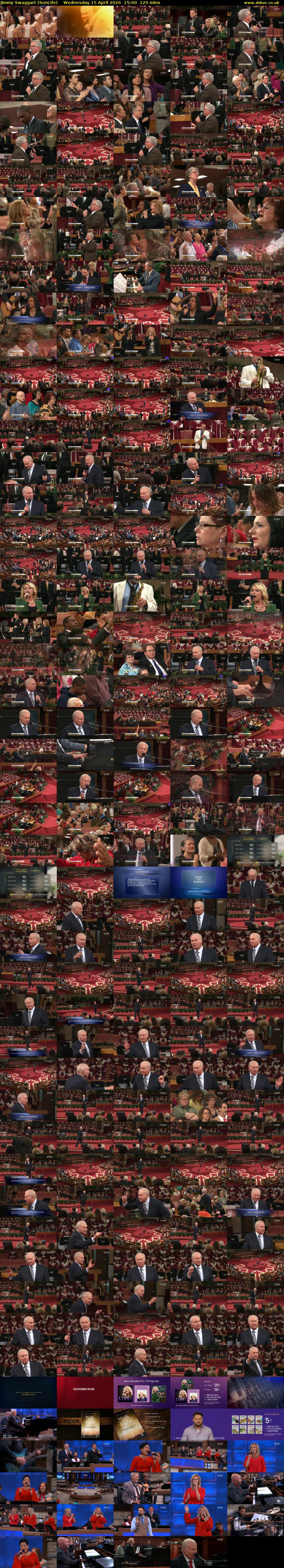 Jimmy Swaggart (SonLife) Wednesday 15 April 2026 15:00 - 17:00