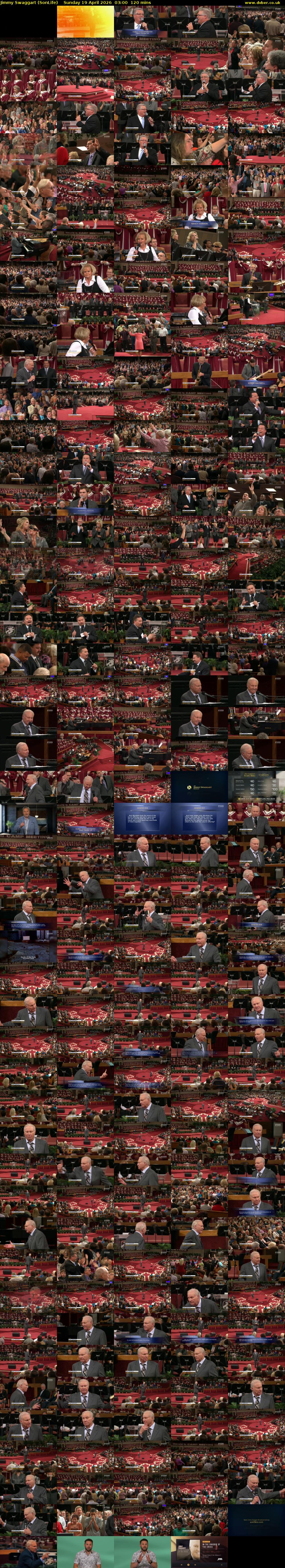 Jimmy Swaggart (SonLife) Sunday 19 April 2026 03:00 - 05:00