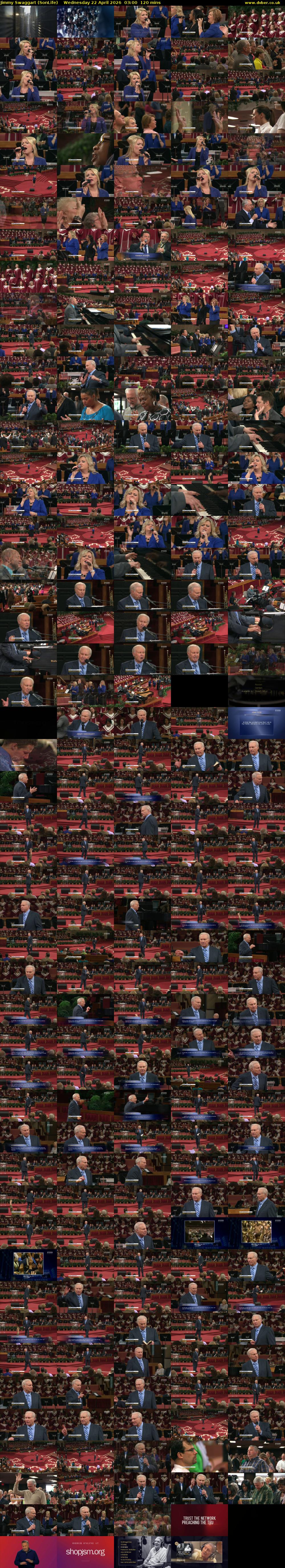 Jimmy Swaggart (SonLife) Wednesday 22 April 2026 03:00 - 05:00