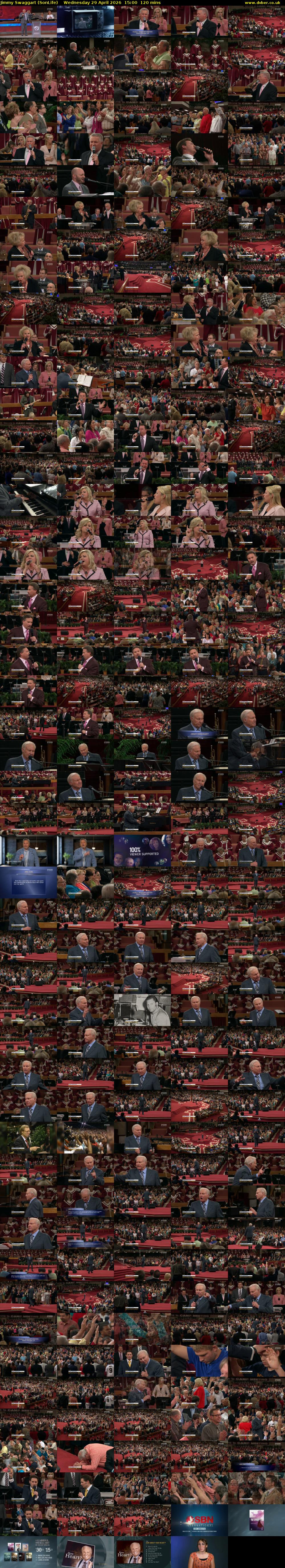 Jimmy Swaggart (SonLife) Wednesday 29 April 2026 15:00 - 17:00