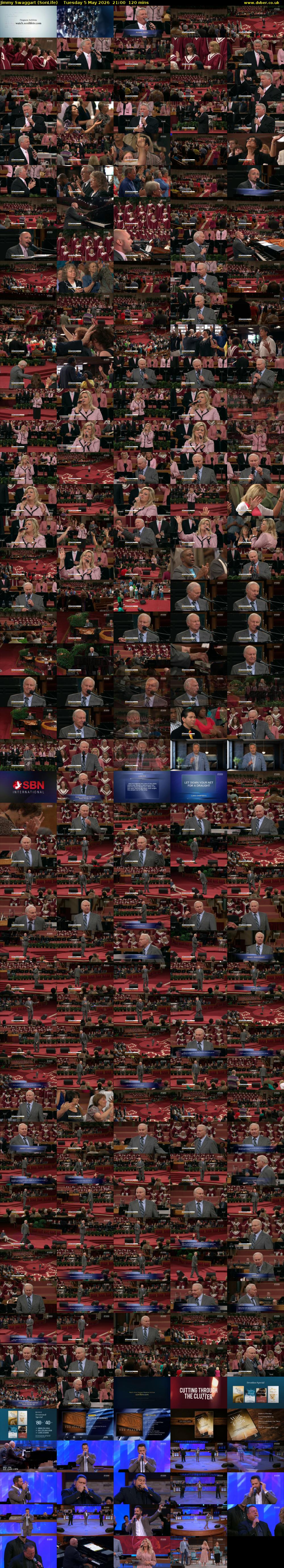 Jimmy Swaggart (SonLife) Tuesday 5 May 2026 21:00 - 23:00