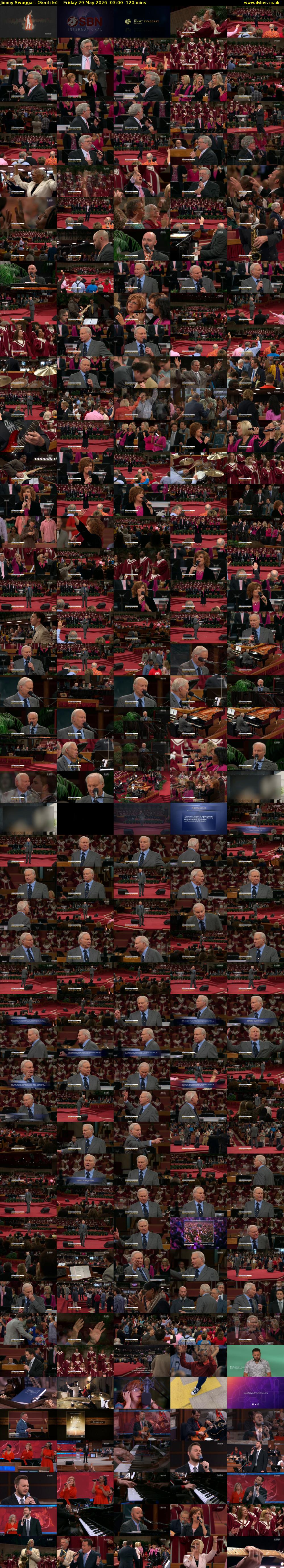 Jimmy Swaggart (SonLife) Friday 29 May 2026 03:00 - 05:00