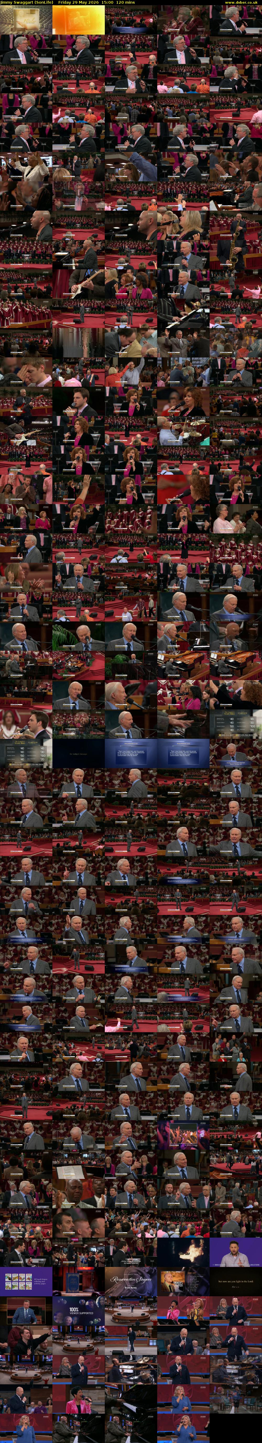 Jimmy Swaggart (SonLife) Friday 29 May 2026 15:00 - 17:00