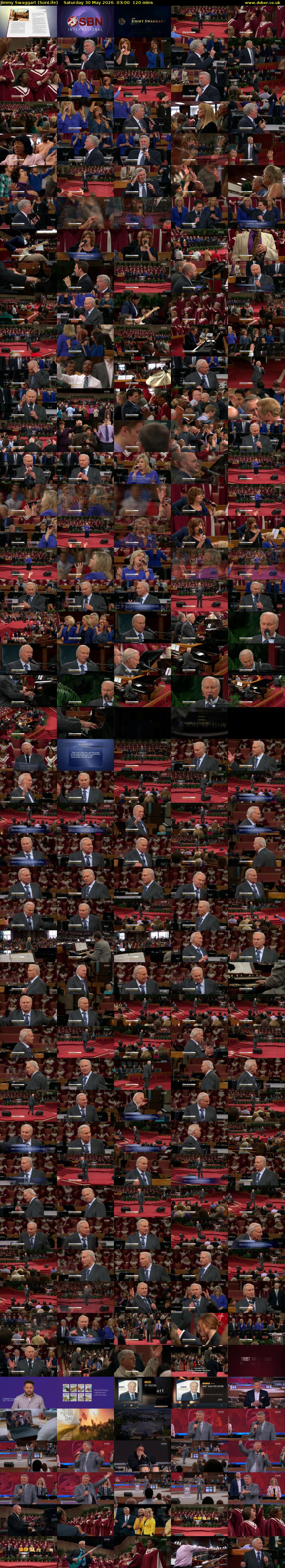 Jimmy Swaggart (SonLife) Saturday 30 May 2026 03:00 - 05:00