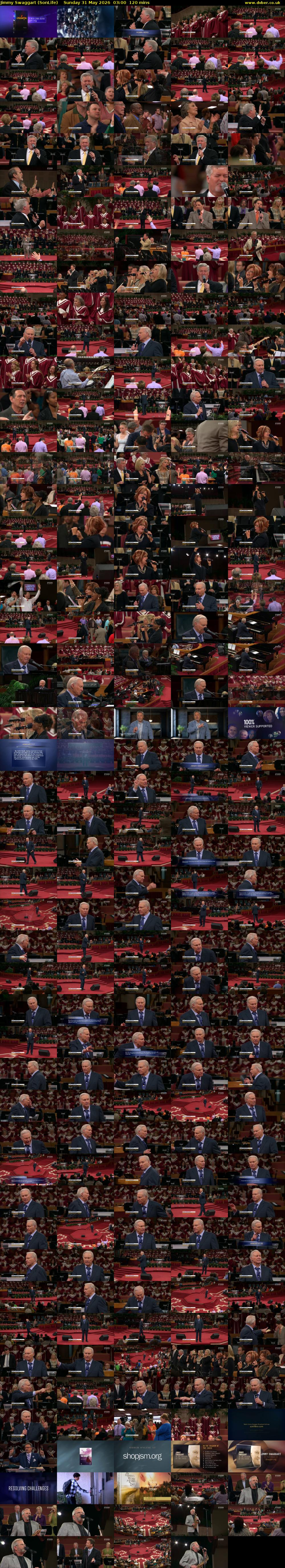 Jimmy Swaggart (SonLife) Sunday 31 May 2026 03:00 - 05:00