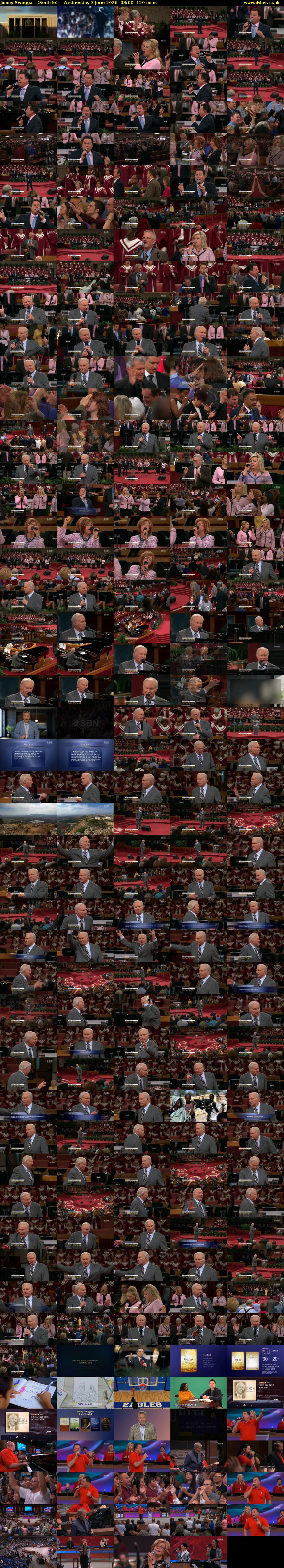 Jimmy Swaggart (SonLife) Wednesday 3 June 2026 03:00 - 05:00