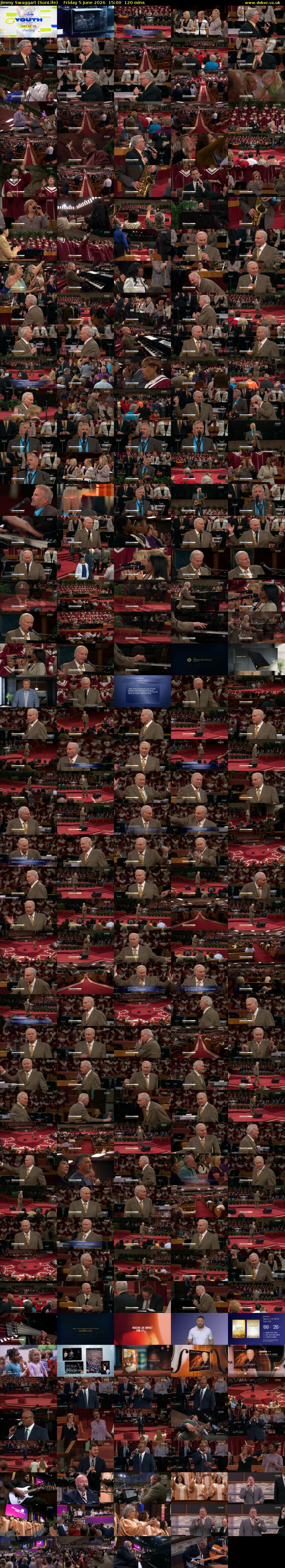 Jimmy Swaggart (SonLife) Friday 5 June 2026 15:00 - 17:00