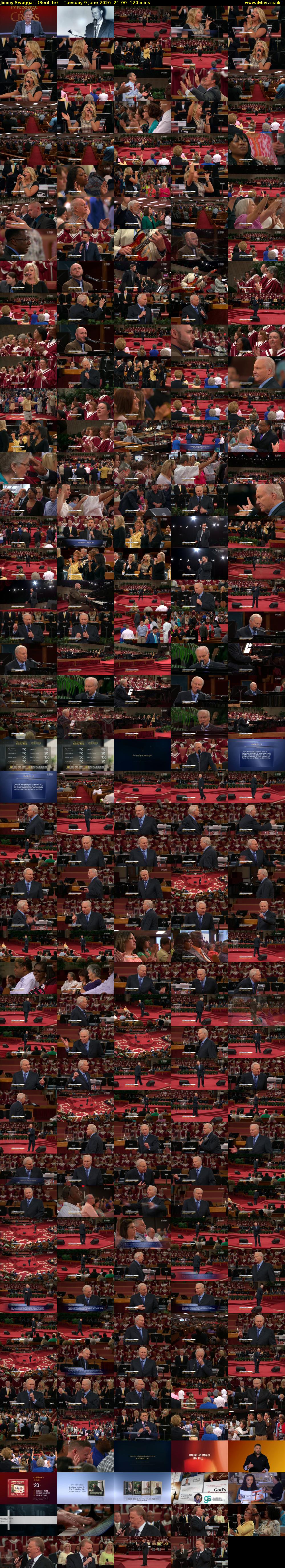 Jimmy Swaggart (SonLife) Tuesday 9 June 2026 21:00 - 23:00