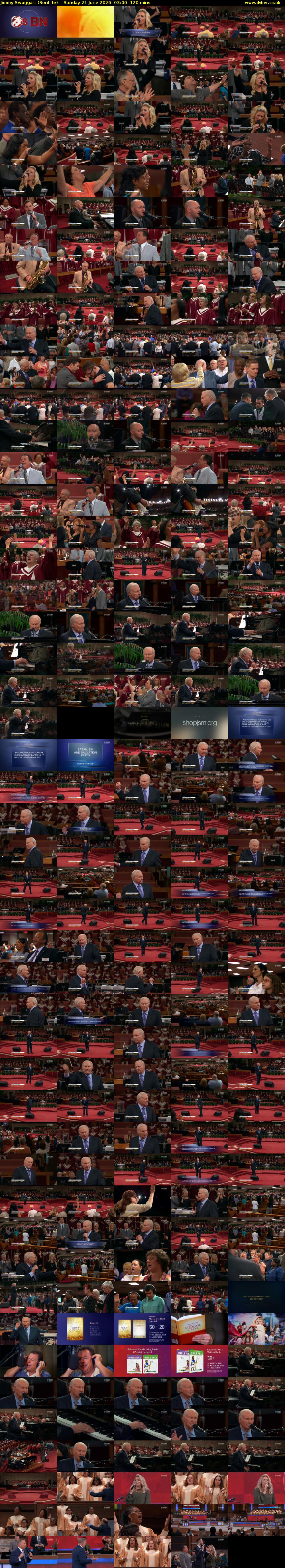 Jimmy Swaggart (SonLife) Sunday 21 June 2026 03:00 - 05:00