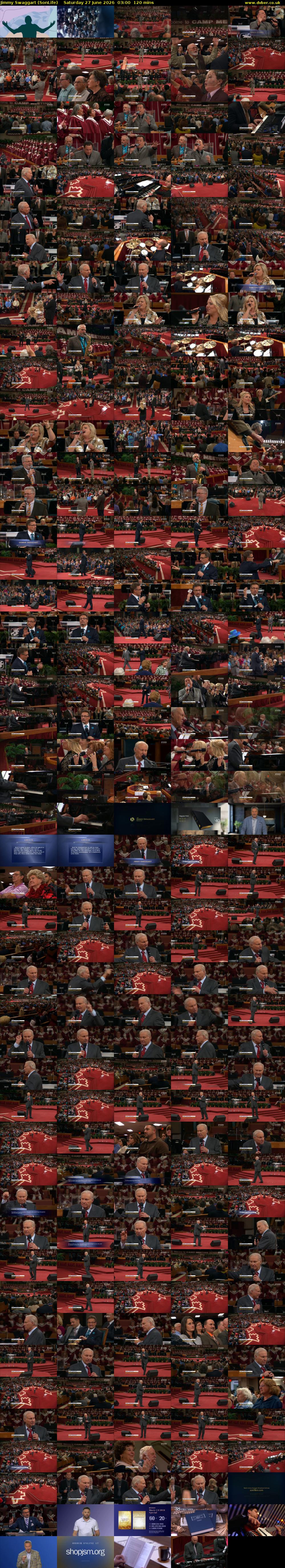 Jimmy Swaggart (SonLife) Saturday 27 June 2026 03:00 - 05:00