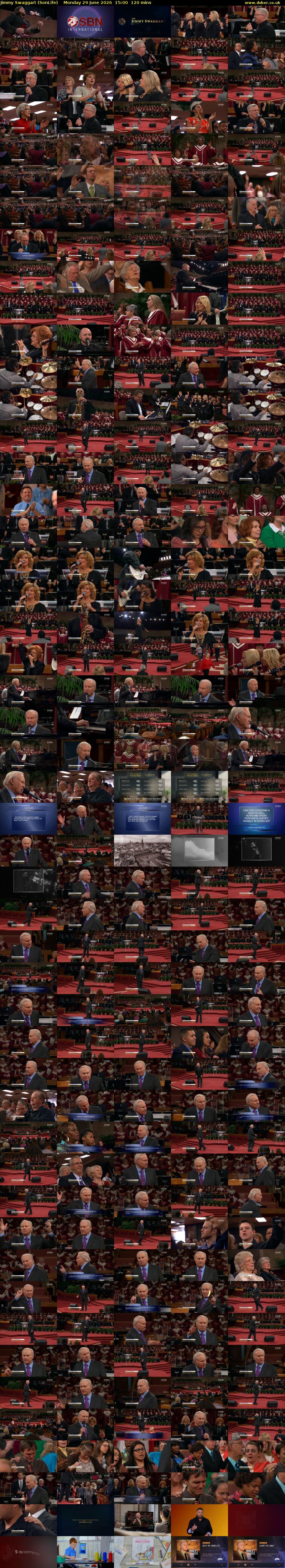 Jimmy Swaggart (SonLife) Monday 29 June 2026 15:00 - 17:00