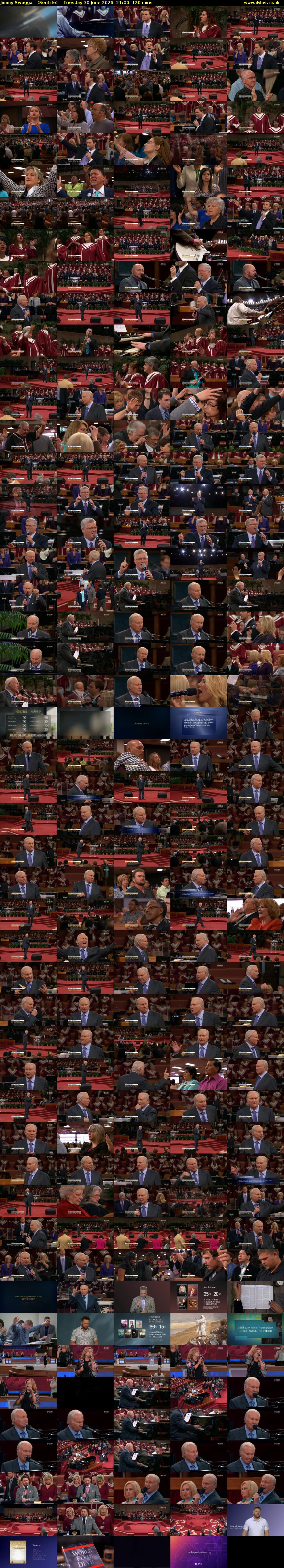 Jimmy Swaggart (SonLife) Tuesday 30 June 2026 21:00 - 23:00