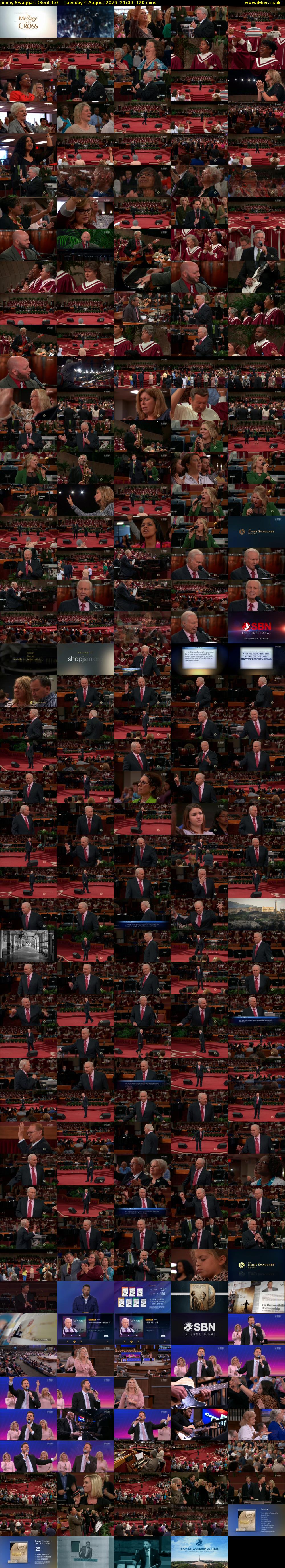 Jimmy Swaggart (SonLife) Tuesday 4 August 2026 21:00 - 23:00