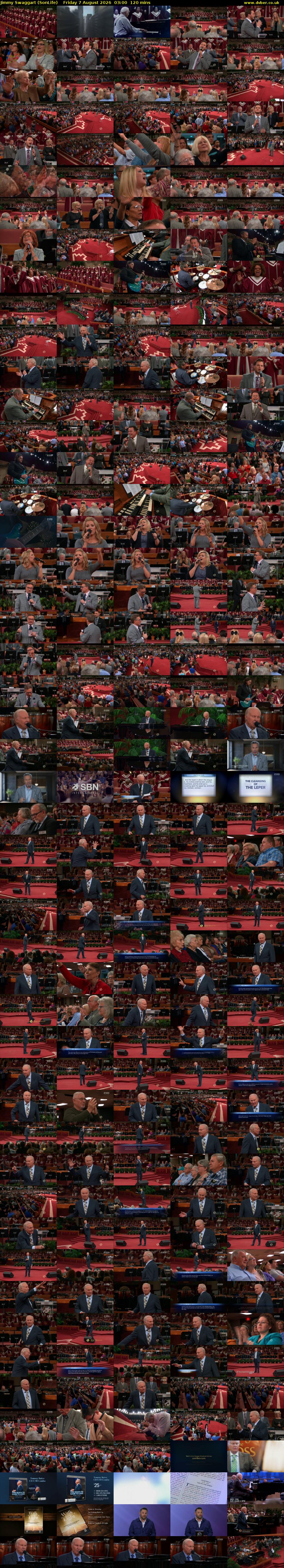 Jimmy Swaggart (SonLife) Friday 7 August 2026 03:00 - 05:00