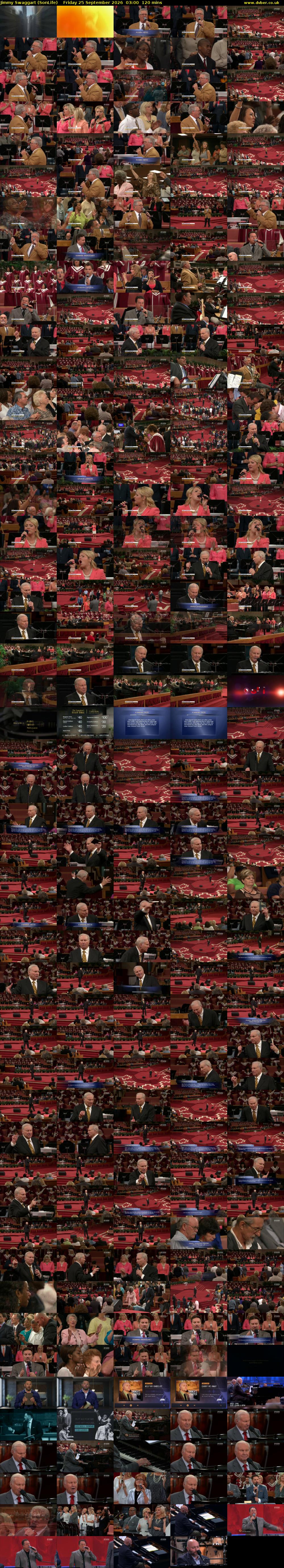 Jimmy Swaggart (SonLife) Friday 25 September 2026 03:00 - 05:00