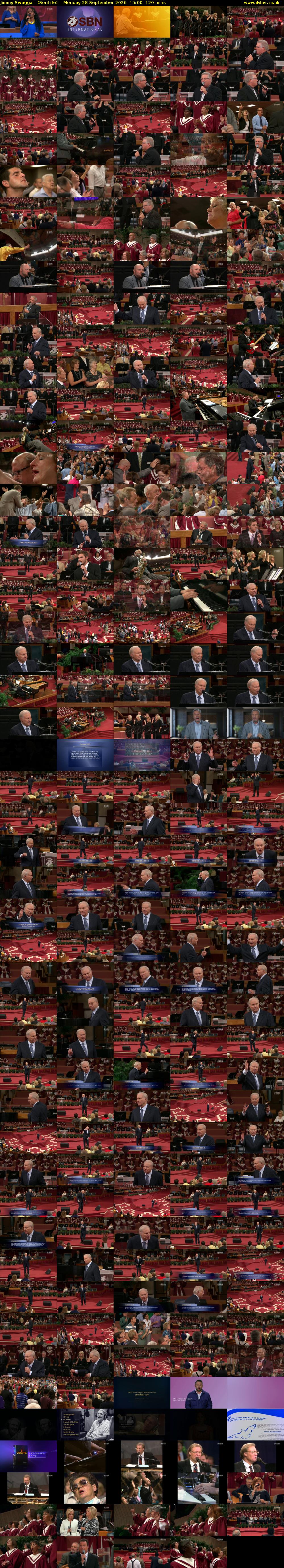 Jimmy Swaggart (SonLife) Monday 28 September 2026 15:00 - 17:00