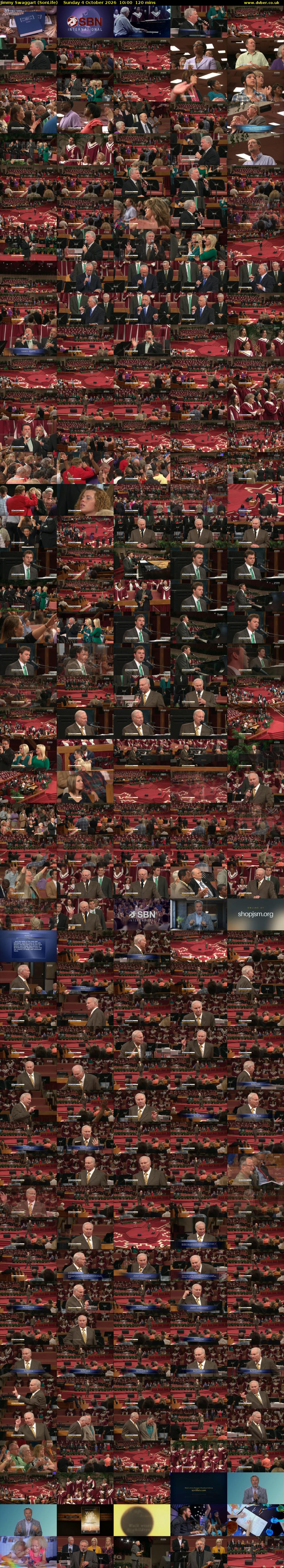Jimmy Swaggart (SonLife) Sunday 4 October 2026 10:00 - 12:00