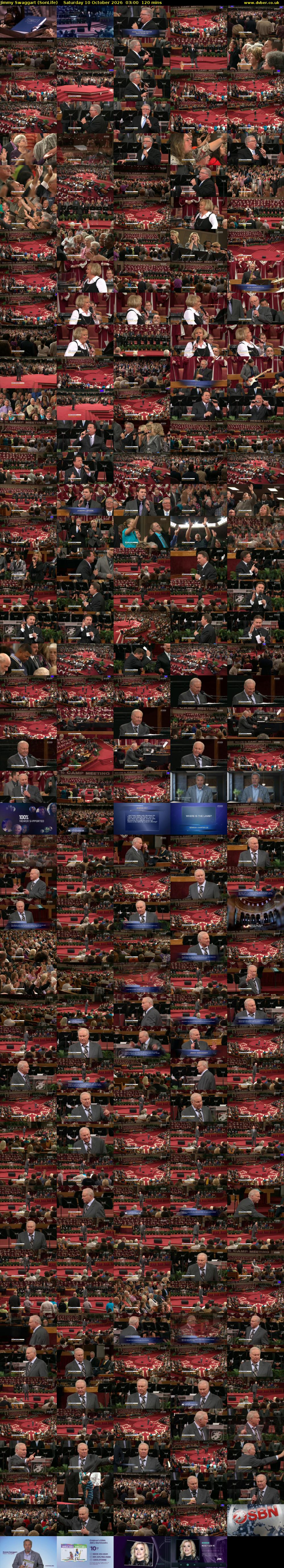 Jimmy Swaggart (SonLife) Saturday 10 October 2026 03:00 - 05:00