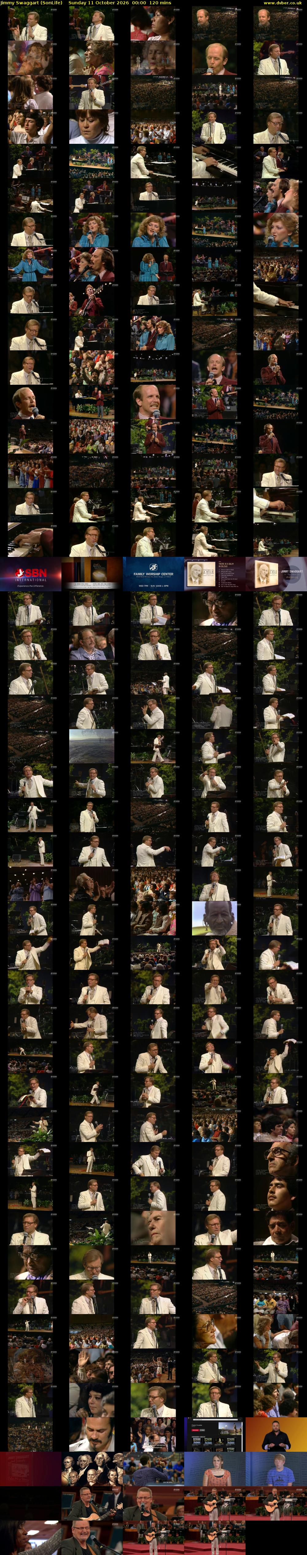 Jimmy Swaggart (SonLife) Sunday 11 October 2026 00:00 - 02:00