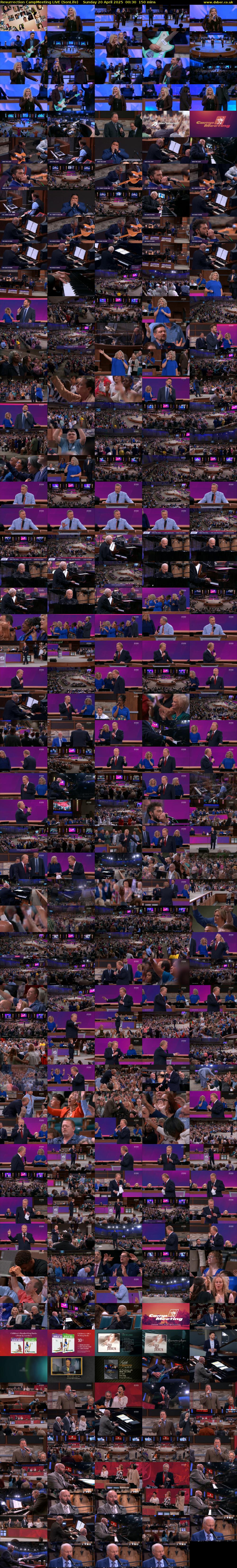 Resurrection CampMeeting LIVE (SonLife) Sunday 20 April 2025 00:30 - 03:00