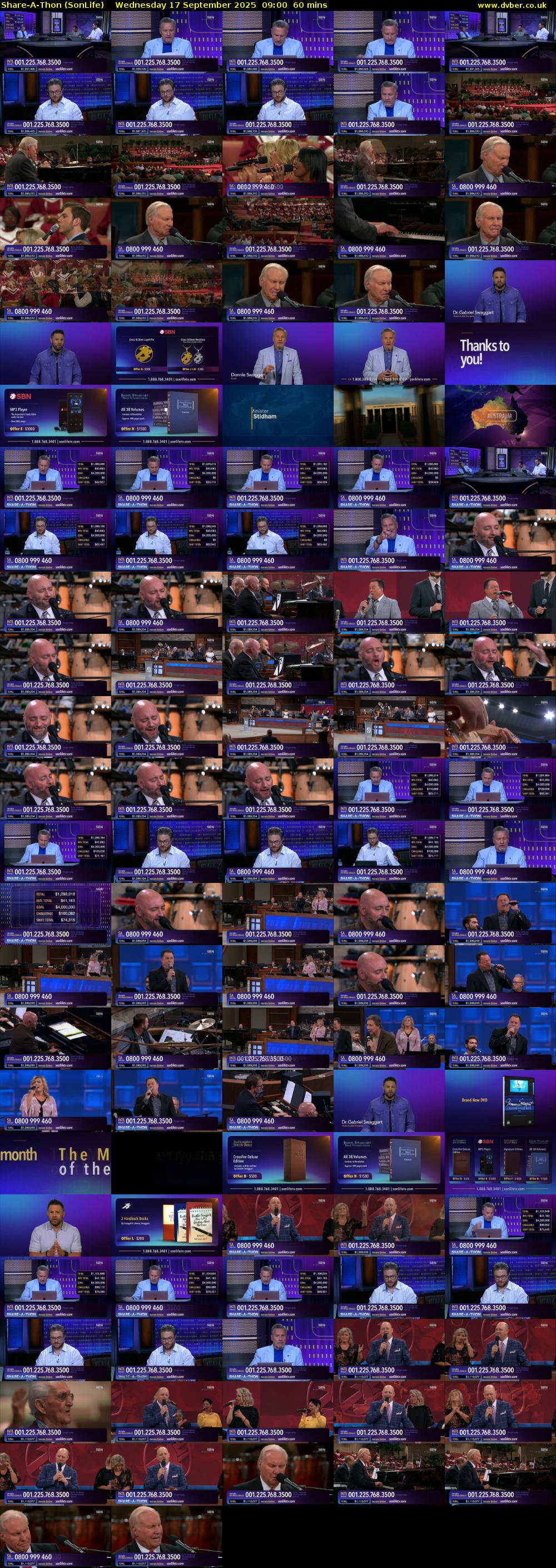 Share-A-Thon (SonLife) Wednesday 17 September 2025 09:00 - 10:00