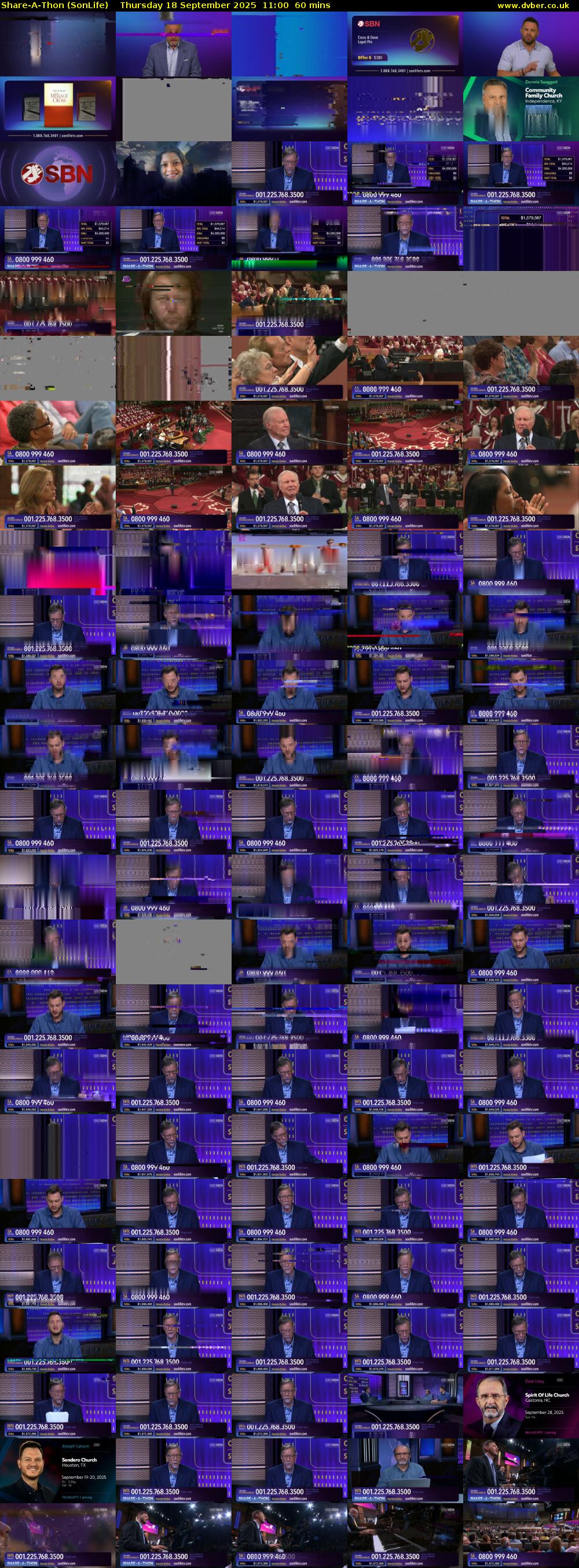 Share-A-Thon (SonLife) Thursday 18 September 2025 11:00 - 12:00