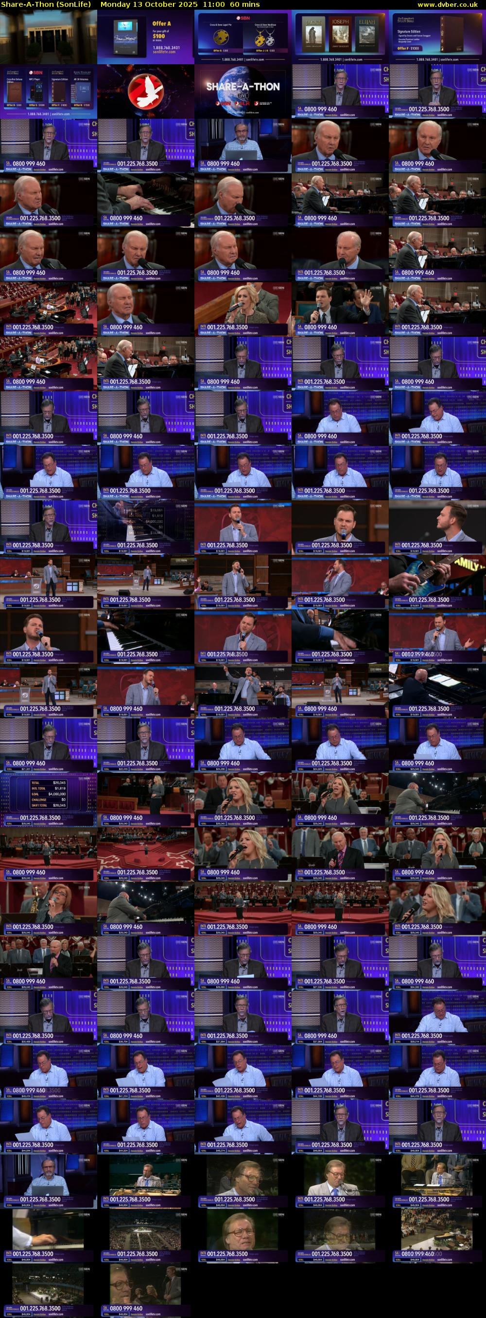 Share-A-Thon (SonLife) Monday 13 October 2025 11:00 - 12:00