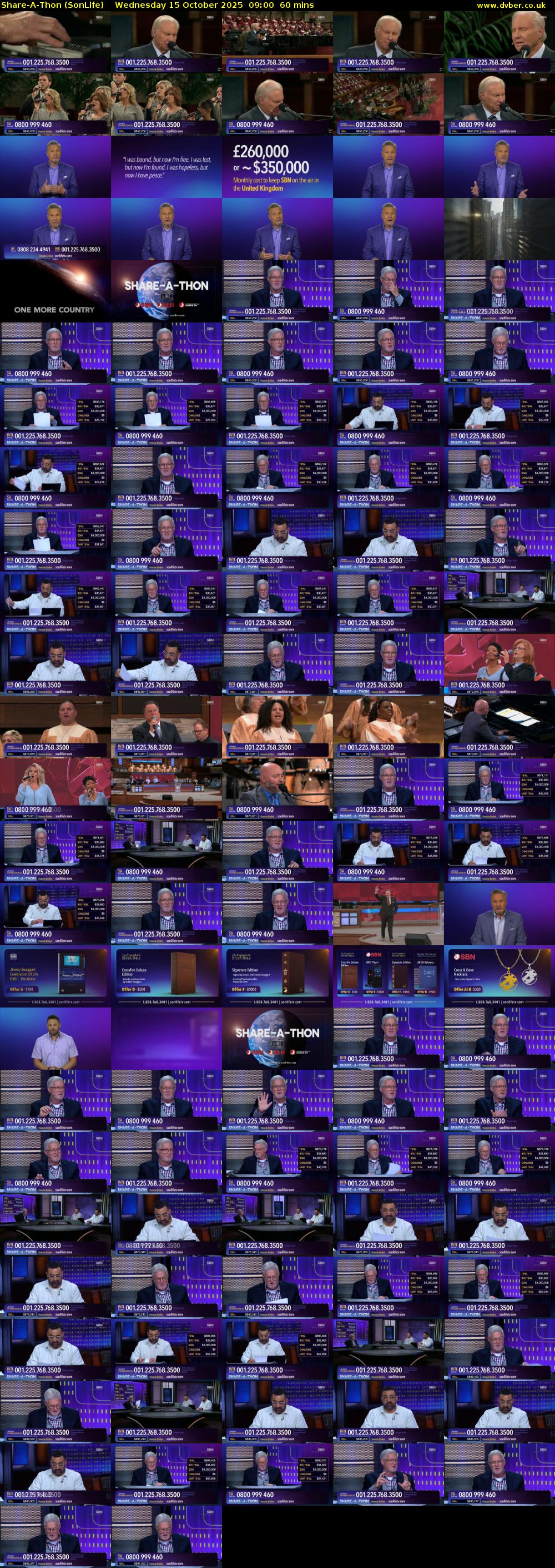 Share-A-Thon (SonLife) Wednesday 15 October 2025 09:00 - 10:00