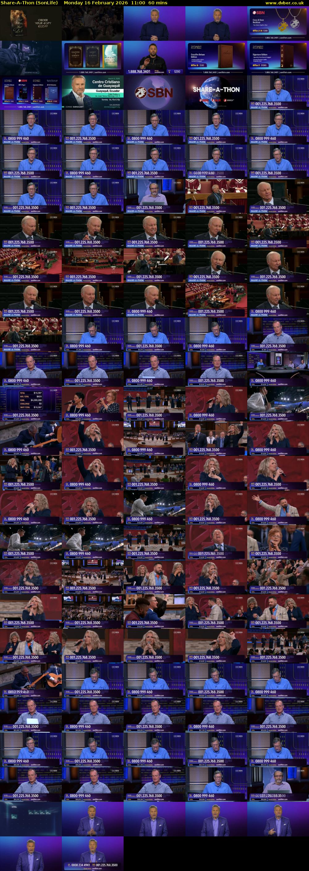 Share-A-Thon (SonLife) Monday 16 February 2026 11:00 - 12:00