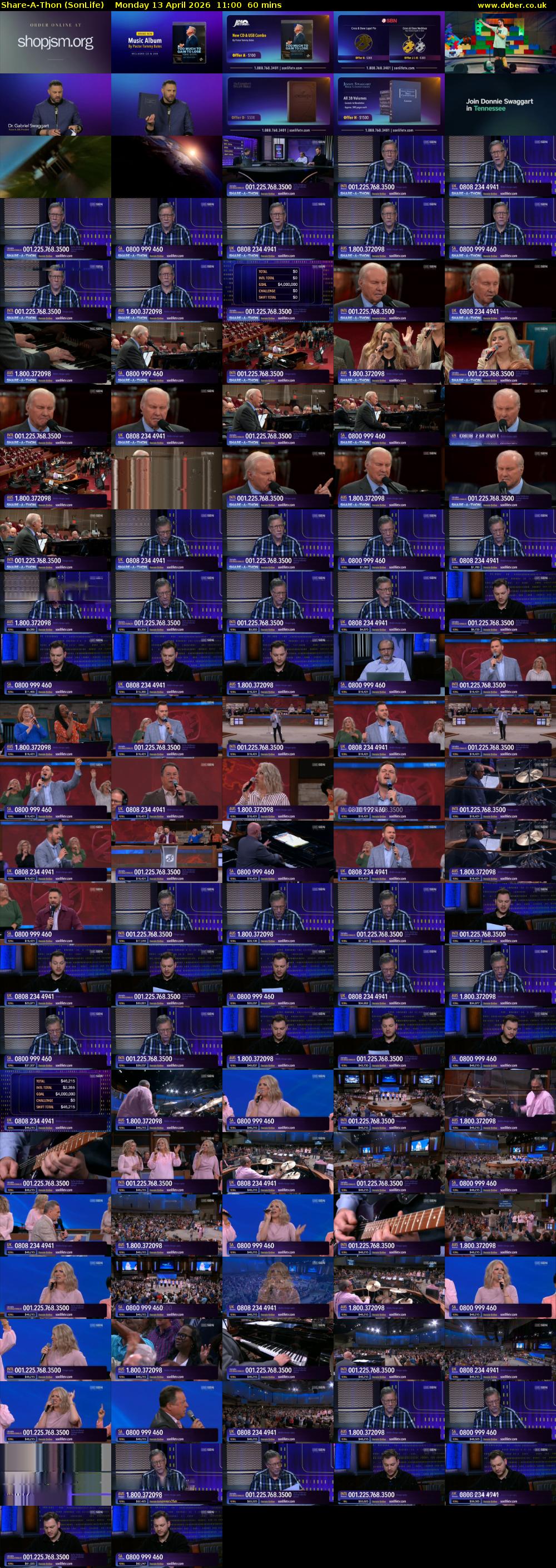 Share-A-Thon (SonLife) Monday 13 April 2026 11:00 - 12:00