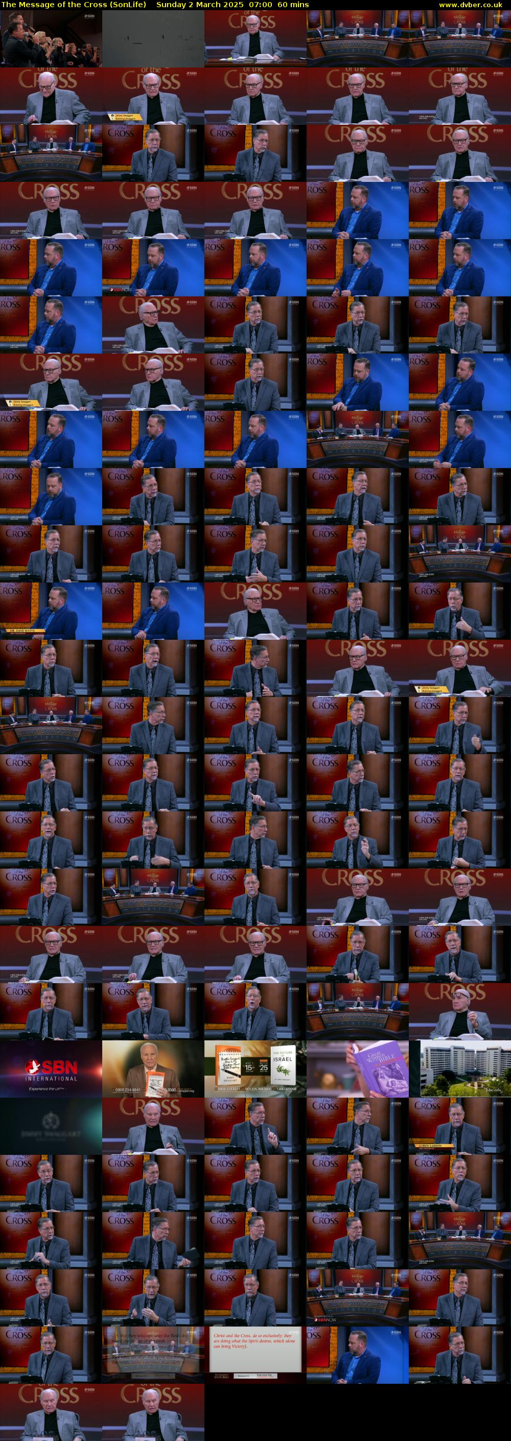 The Message of the Cross (SonLife) Sunday 2 March 2025 07:00 - 08:00