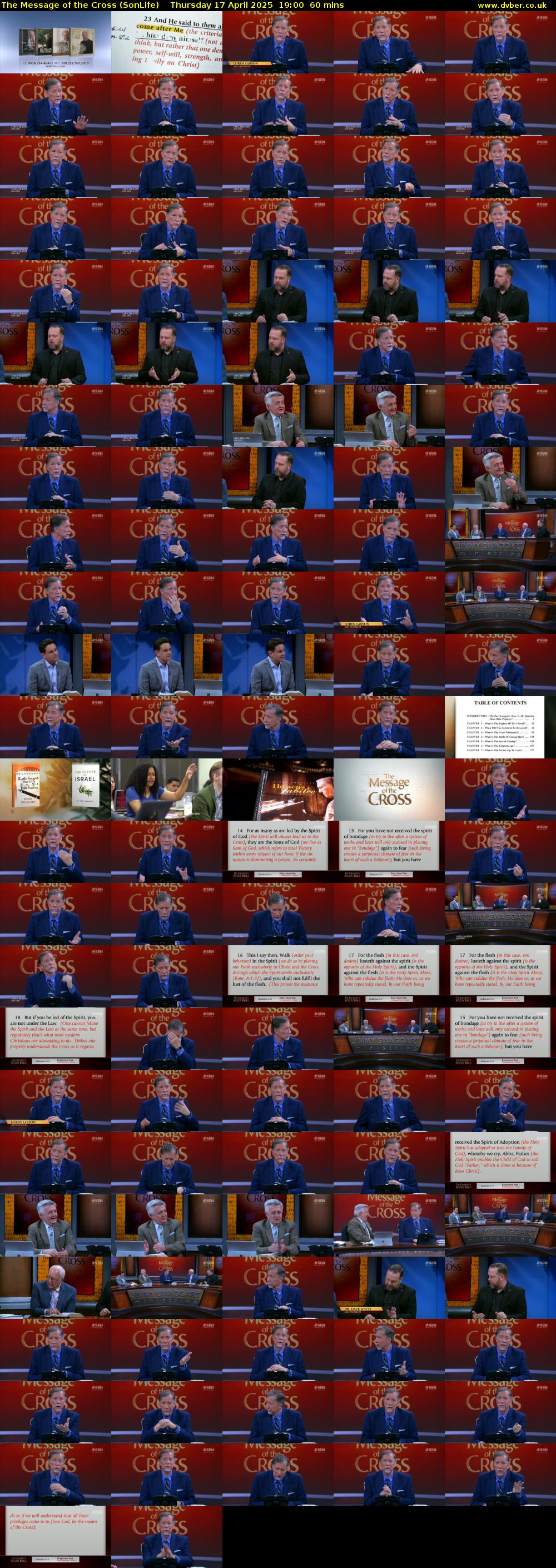 The Message of the Cross (SonLife) Thursday 17 April 2025 19:00 - 20:00
