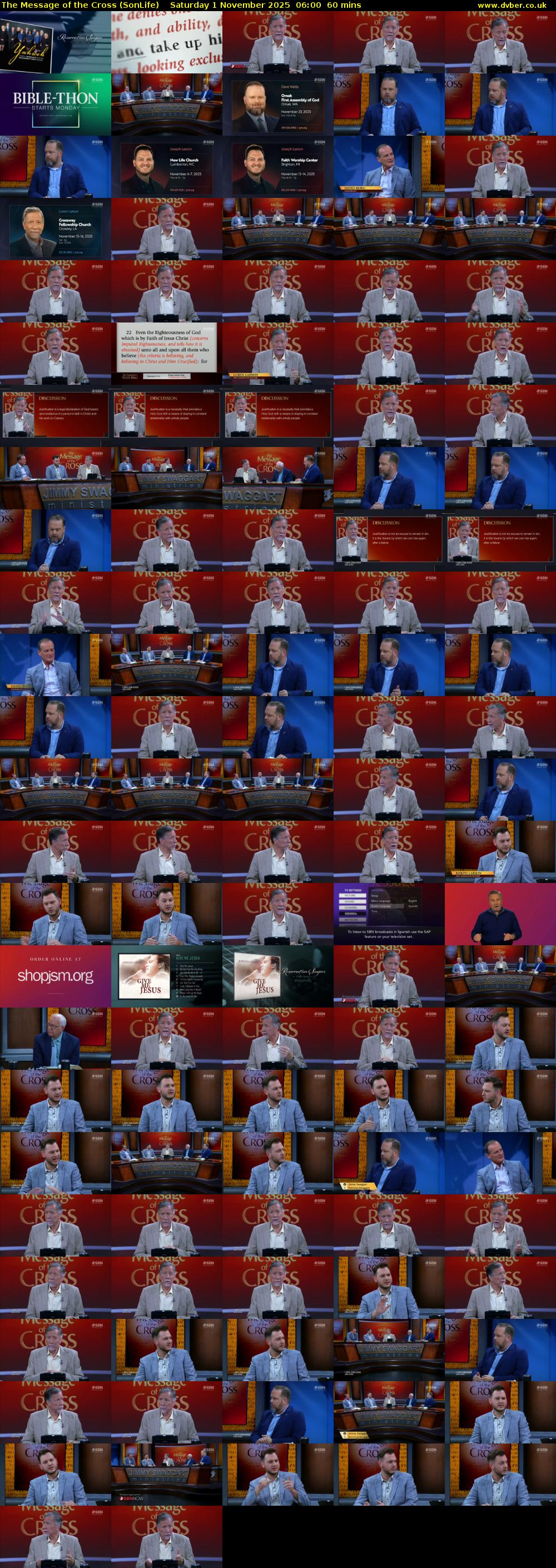 The Message of the Cross (SonLife) Saturday 1 November 2025 06:00 - 07:00