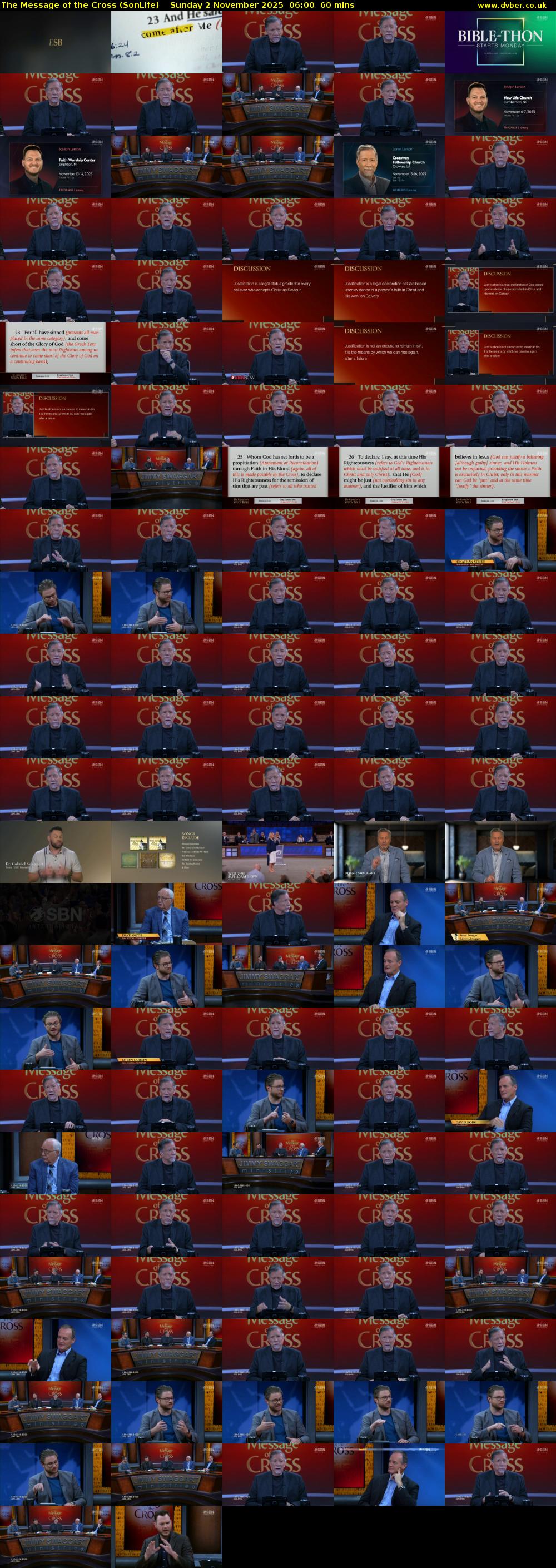 The Message of the Cross (SonLife) Sunday 2 November 2025 06:00 - 07:00