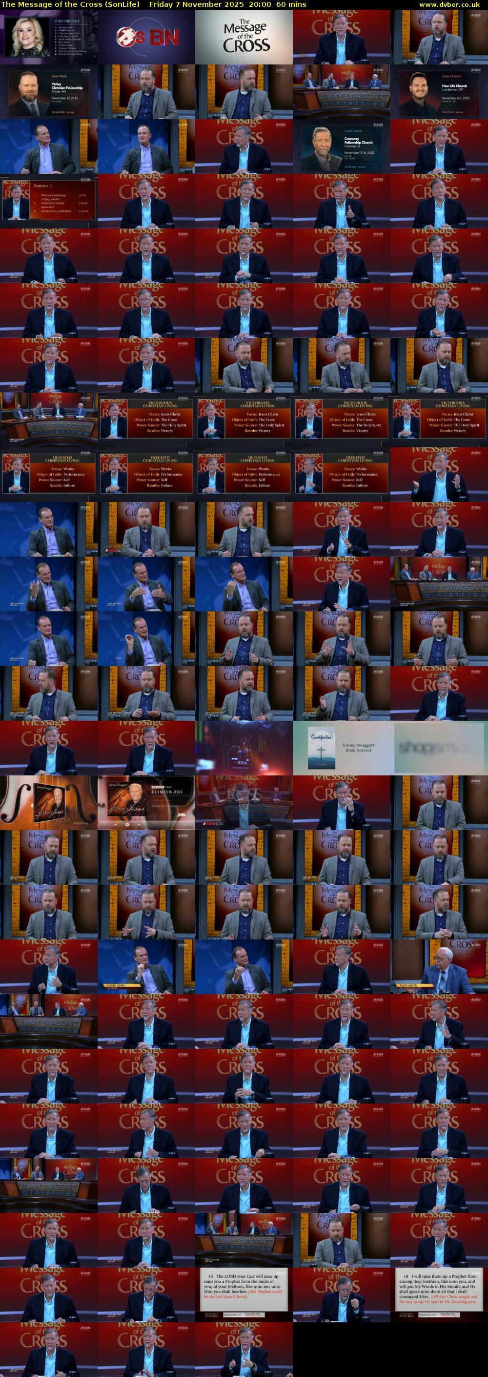 The Message of the Cross (SonLife) Friday 7 November 2025 20:00 - 21:00